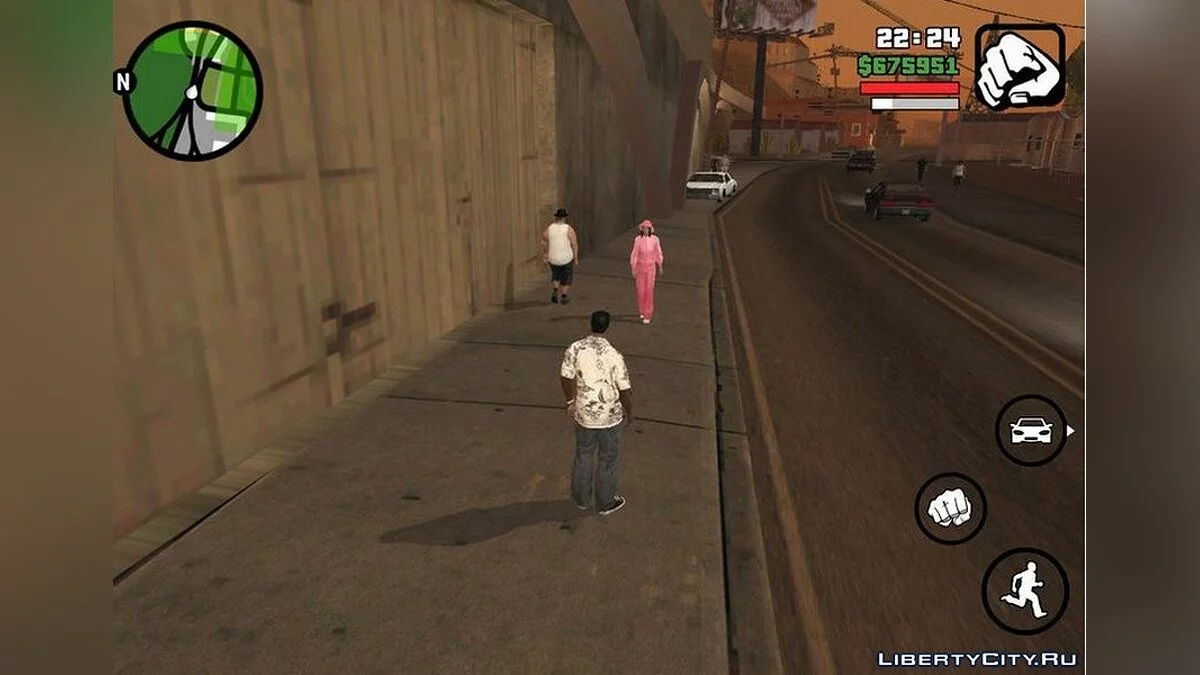 Entfernte NPCs / GTA San Andreas (iOS, Android)