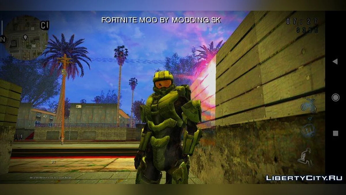 Maître Chef de Halo 5 / GTA San Andreas (iOS, Android)
