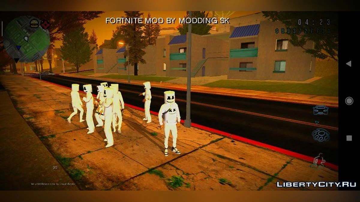 Famille Marshmellow / GTA San Andreas (iOS, Android)