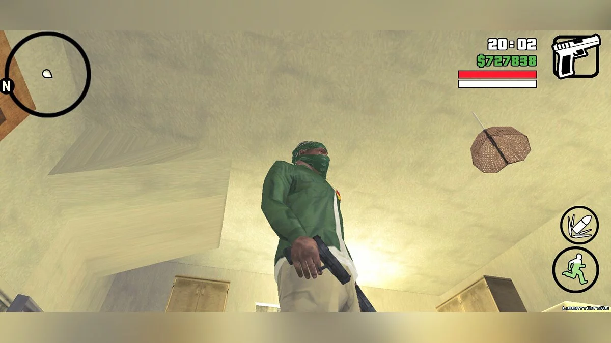 CJ da versão PS2 / GTA San Andreas (iOS, Android)