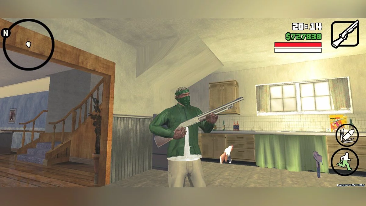 CJ da versão PS2 / GTA San Andreas (iOS, Android)