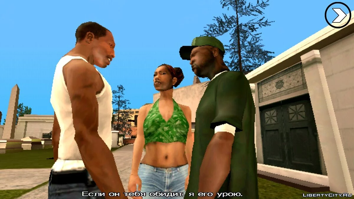 CJ da versão PS2 / GTA San Andreas (iOS, Android)