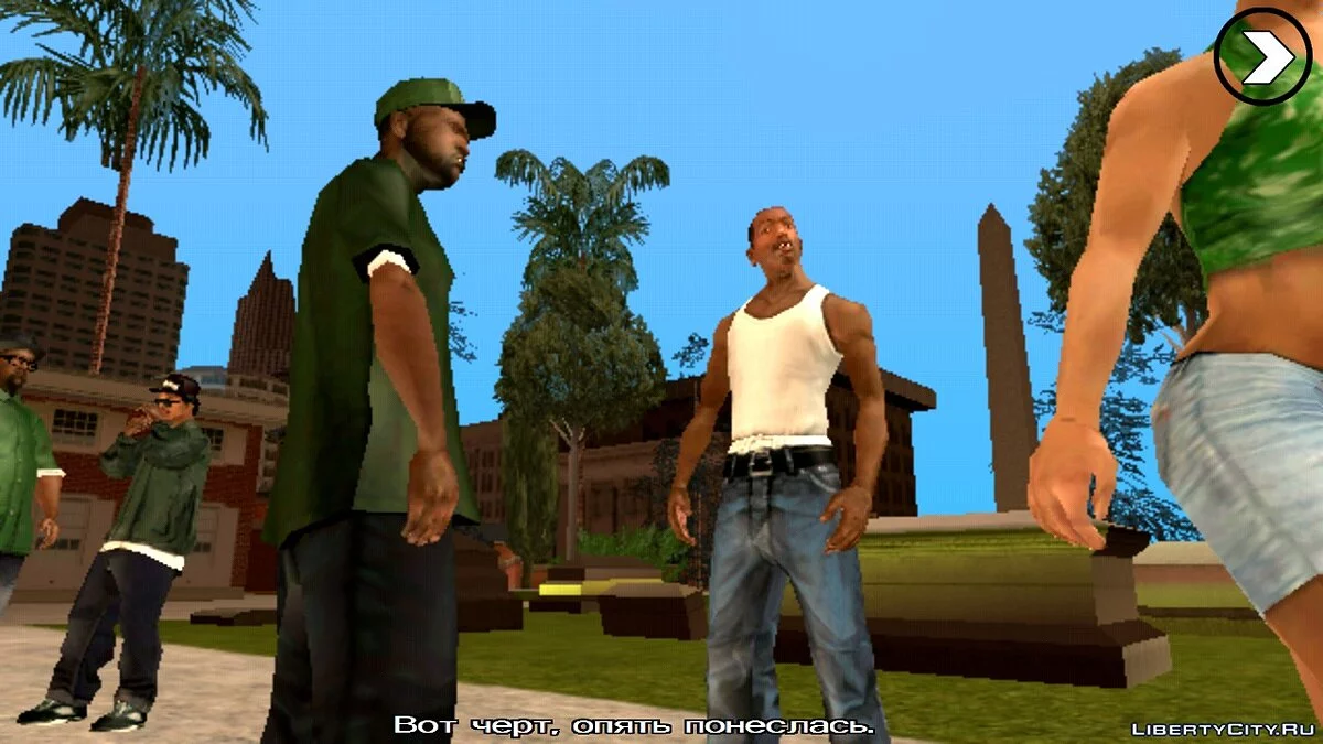 CJ da versão PS2 / GTA San Andreas (iOS, Android)