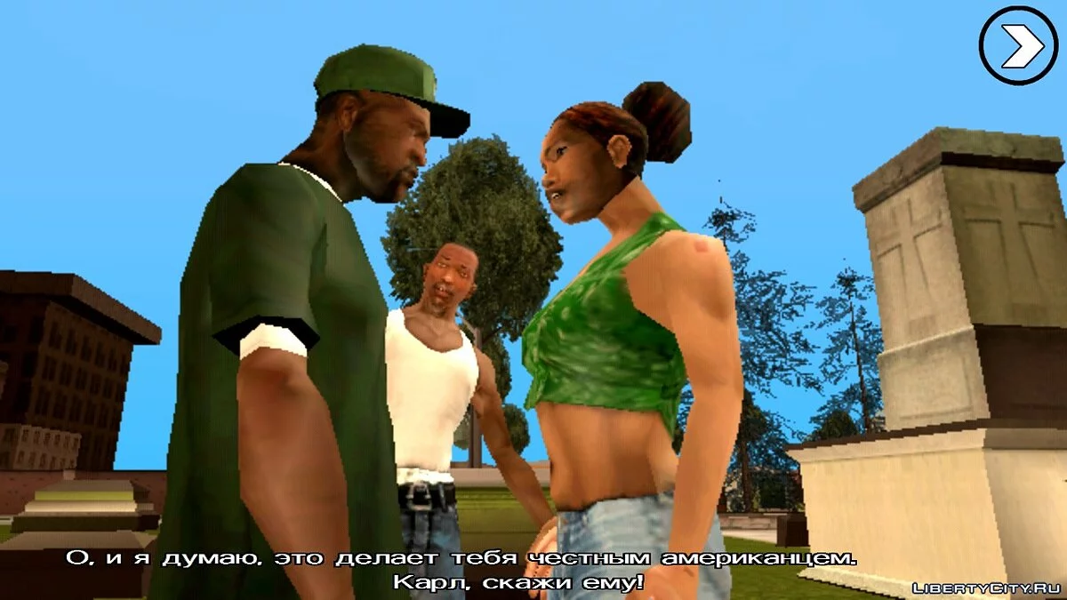 CJ da versão PS2 / GTA San Andreas (iOS, Android)