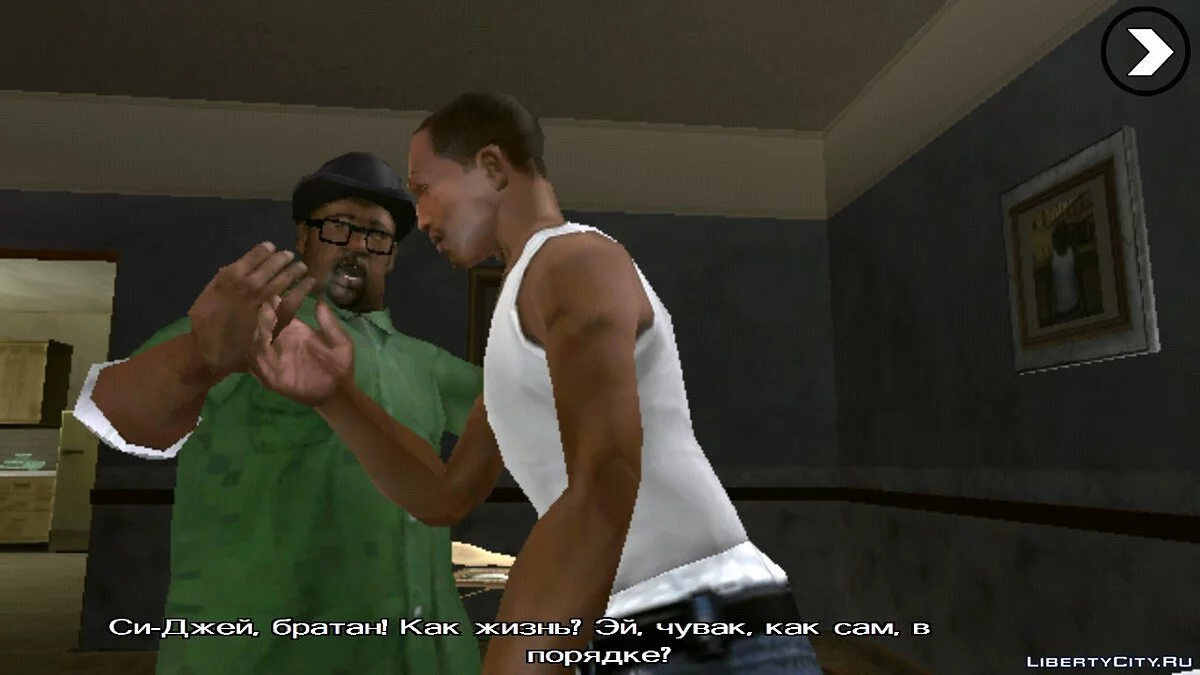 CJ da versão PS2 / GTA San Andreas (iOS, Android)