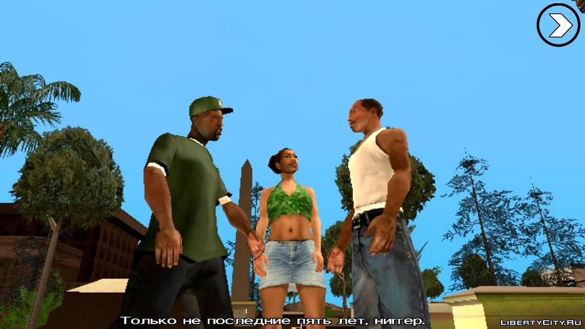 CJ da versão PS2 / GTA San Andreas (iOS, Android)