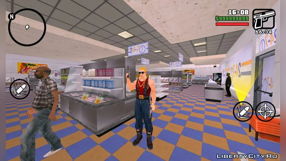 Duke Nukem / GTA San Andreas (iOS, Android)