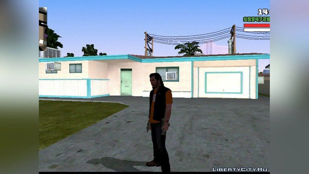 GTA 5中的迈克尔·德·圣塔 / GTA San Andreas (iOS, Android)