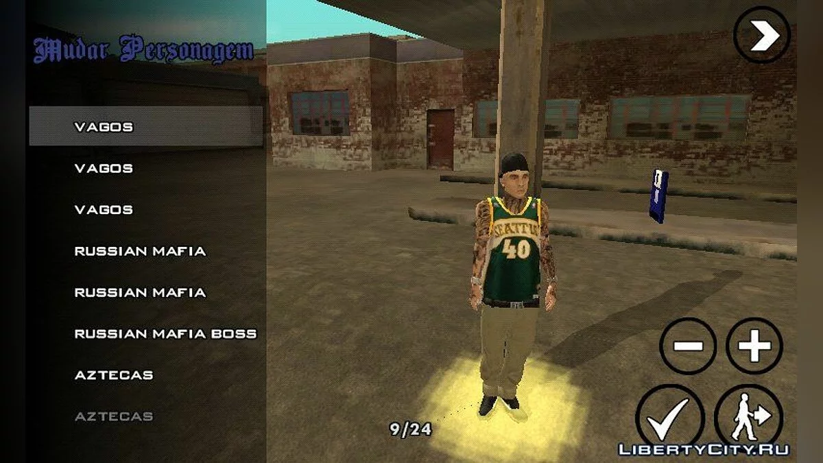 Novo visual para os Vagos / GTA San Andreas (iOS, Android)