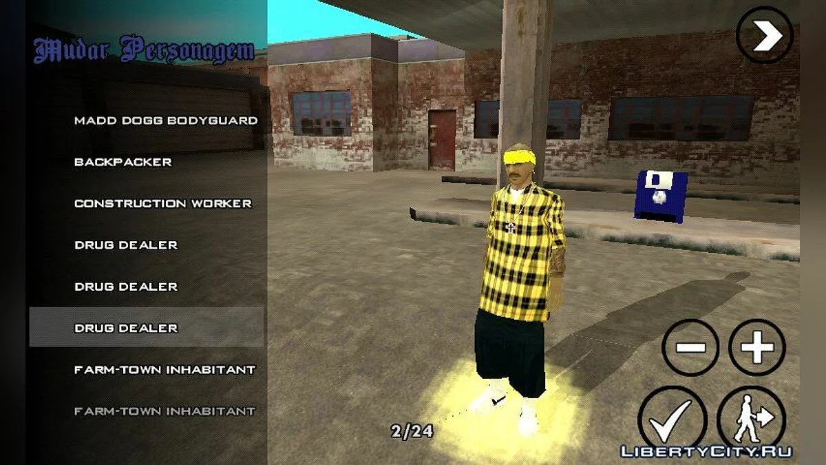Novo visual para os Vagos / GTA San Andreas (iOS, Android)