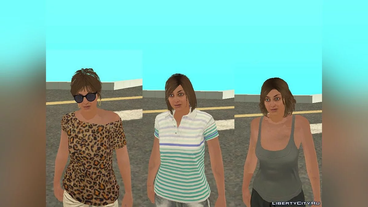 Жіночий персонаж / GTA San Andreas (iOS, Android)