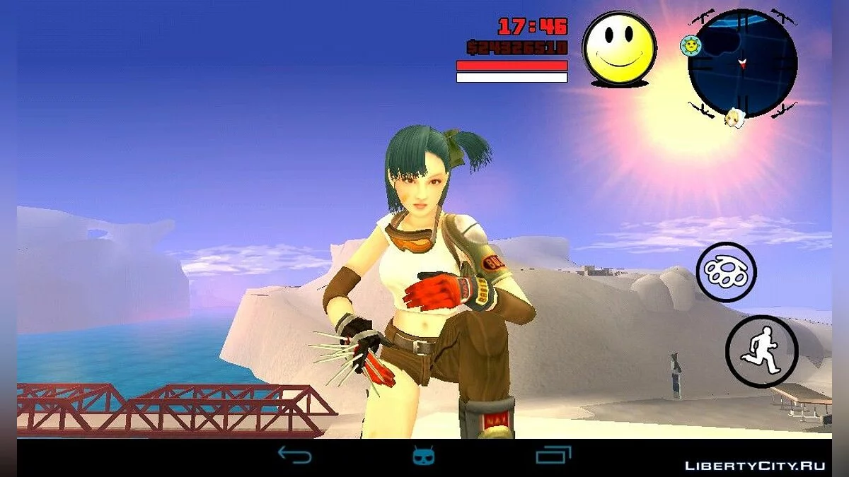 Juega como chica y nuevas máscaras para CJ parte 2 / GTA San Andreas (iOS, Android)