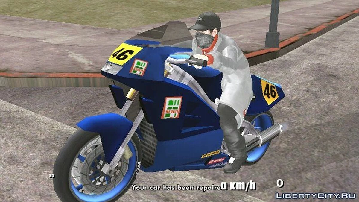 Aiden Pearce de Watch Dogs / GTA San Andreas (iOS, Android)