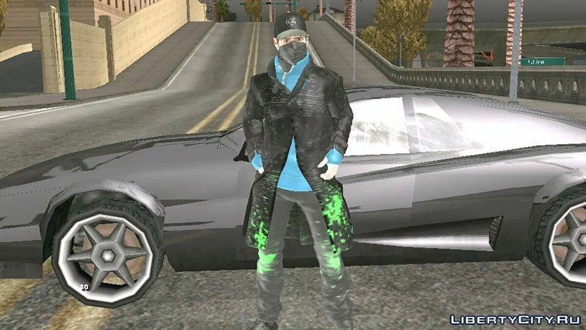 Aiden Pearce de Watch Dogs / GTA San Andreas (iOS, Android)