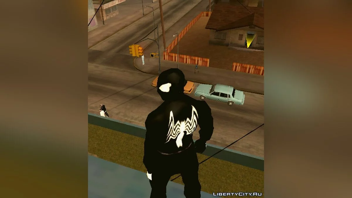 Людина-павук у чорному костюмі / GTA San Andreas (iOS, Android)