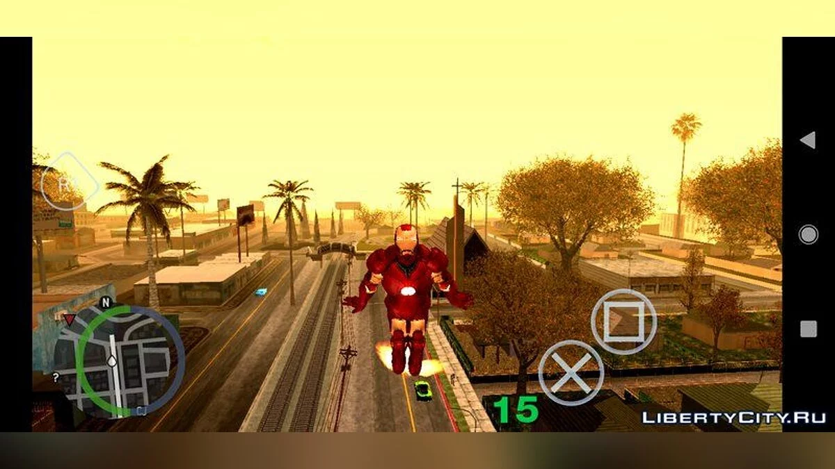 Ironman Mark 3 / GTA San Andreas (iOS, Android)