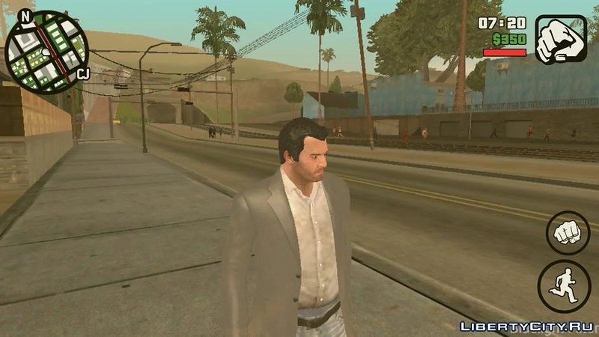 Майкл з GTA 5 / GTA San Andreas (iOS, Android)