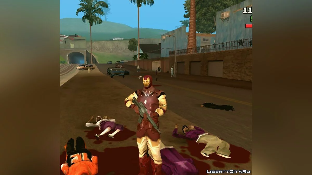 Залізна людина / GTA San Andreas (iOS, Android)