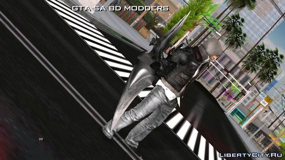 Алекс Мерсер з лезом з Прототипу / GTA San Andreas (iOS, Android)
