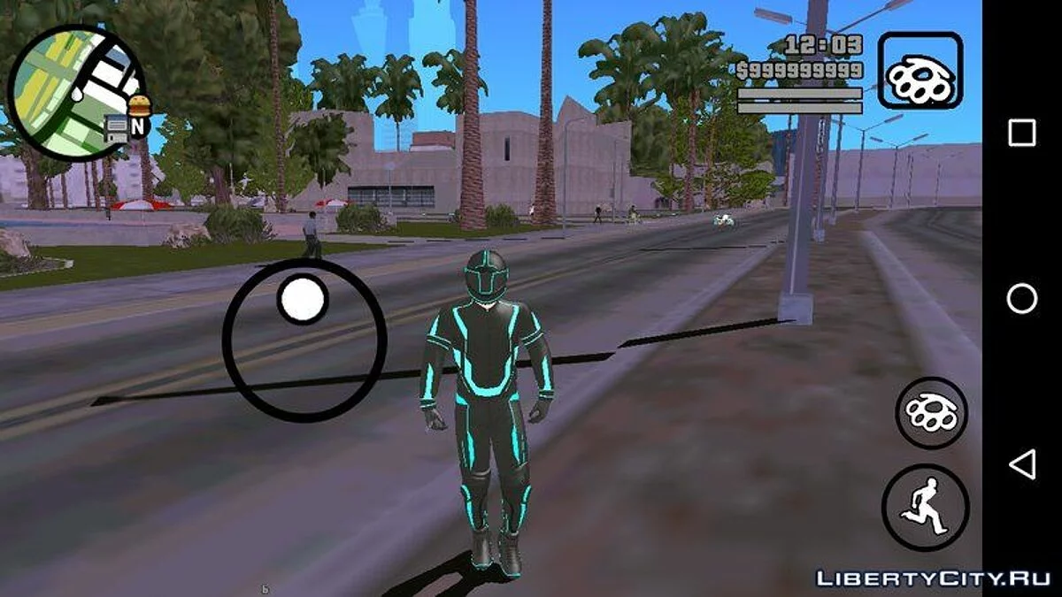 Tron Suit from GTA Online / GTA San Andreas (iOS, Android)