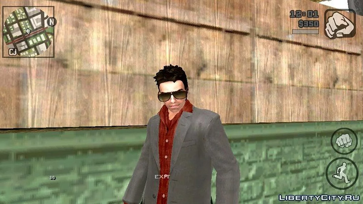 HD Claude from GTA 3 / GTA San Andreas (iOS, Android)