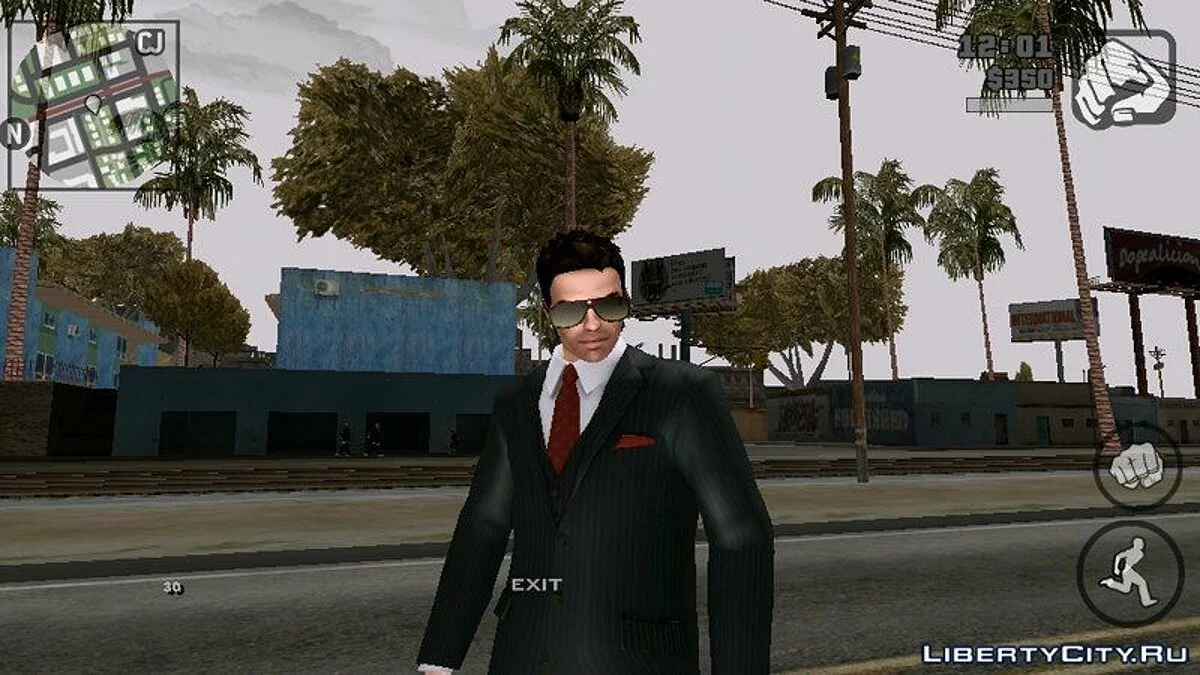 HD Claude from GTA 3 / GTA San Andreas (iOS, Android)