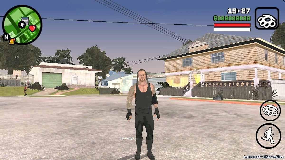 Гробовщик з гри Smackdown vs Raw 2011 / GTA San Andreas (iOS, Android)