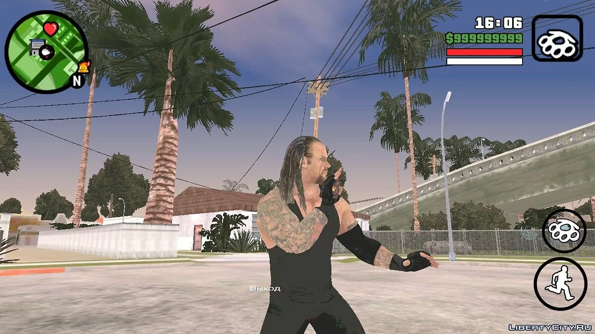 Гробовщик з гри Smackdown vs Raw 2011 / GTA San Andreas (iOS, Android)
