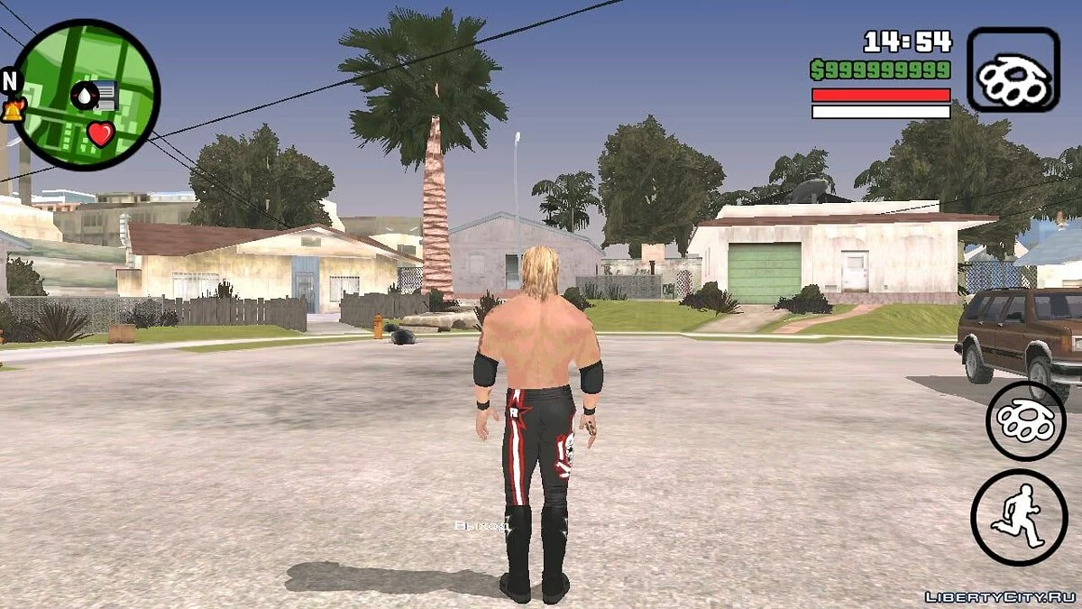 Едж з гри Smackdown Vs Raw 2011 / GTA San Andreas (iOS, Android)