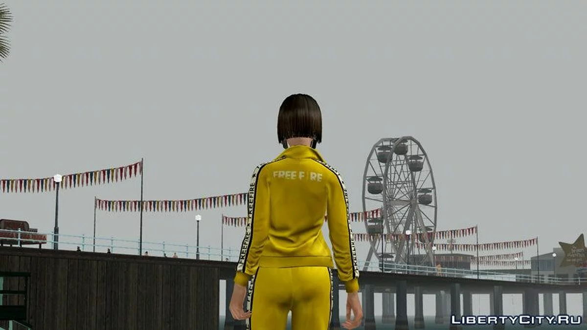 Kelly from Garena Free Fire / GTA San Andreas (iOS, Android)