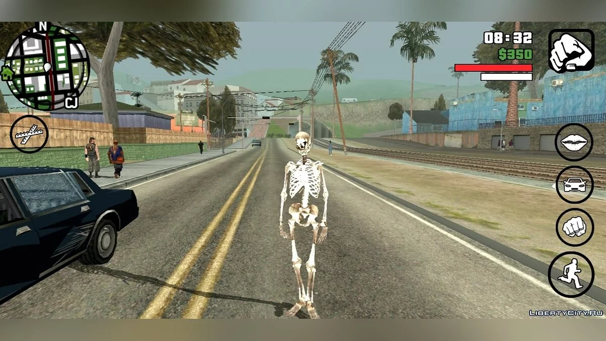 Squelette / GTA San Andreas (iOS, Android)