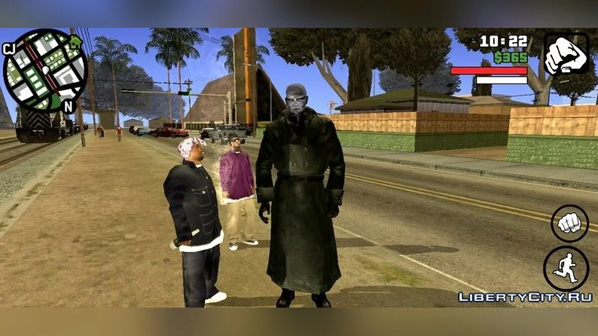Skin do jogo Resident Evil / GTA San Andreas (iOS, Android)
