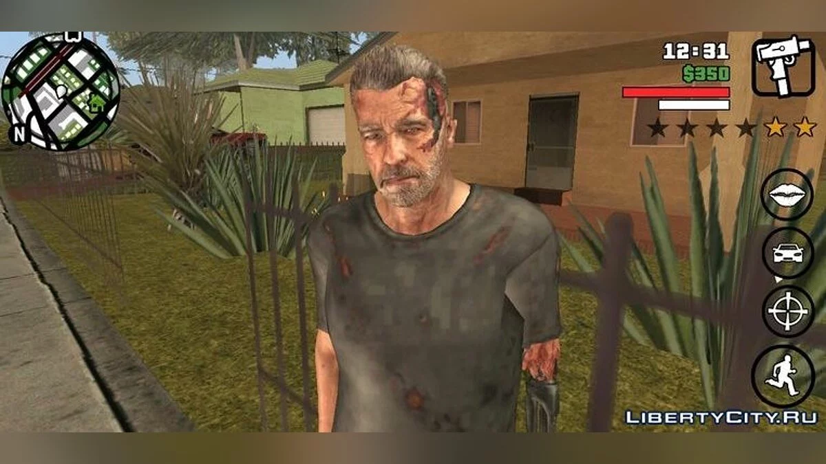 Terminator du jeu Mortal Kombat X / GTA San Andreas (iOS, Android)