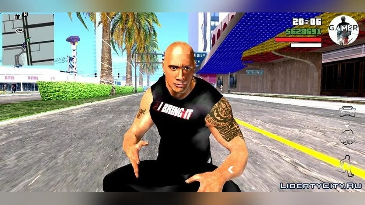Дуейн Джонсон / GTA San Andreas (iOS, Android)