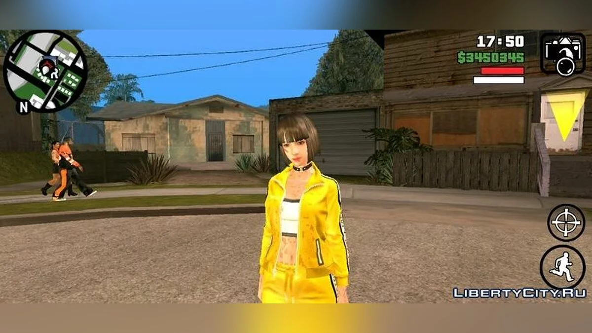 Girl Kelly from Fire for Free / GTA San Andreas (iOS, Android)