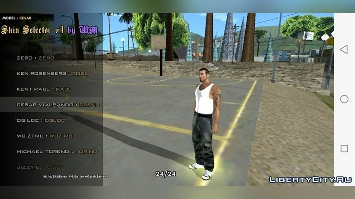 HD Character Pack v1 / GTA San Andreas (iOS, Android)