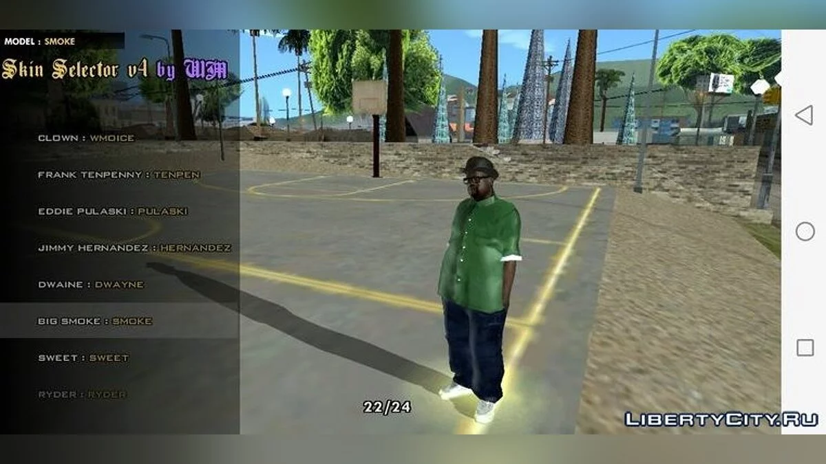 HD Character Pack v1 / GTA San Andreas (iOS, Android)