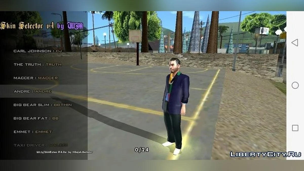 HD Character Pack v1 / GTA San Andreas (iOS, Android)