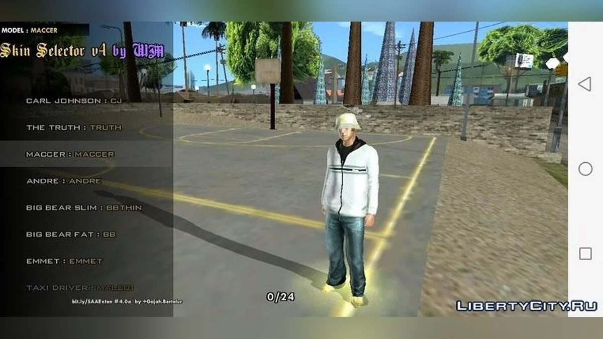 HD Character Pack v1 / GTA San Andreas (iOS, Android)