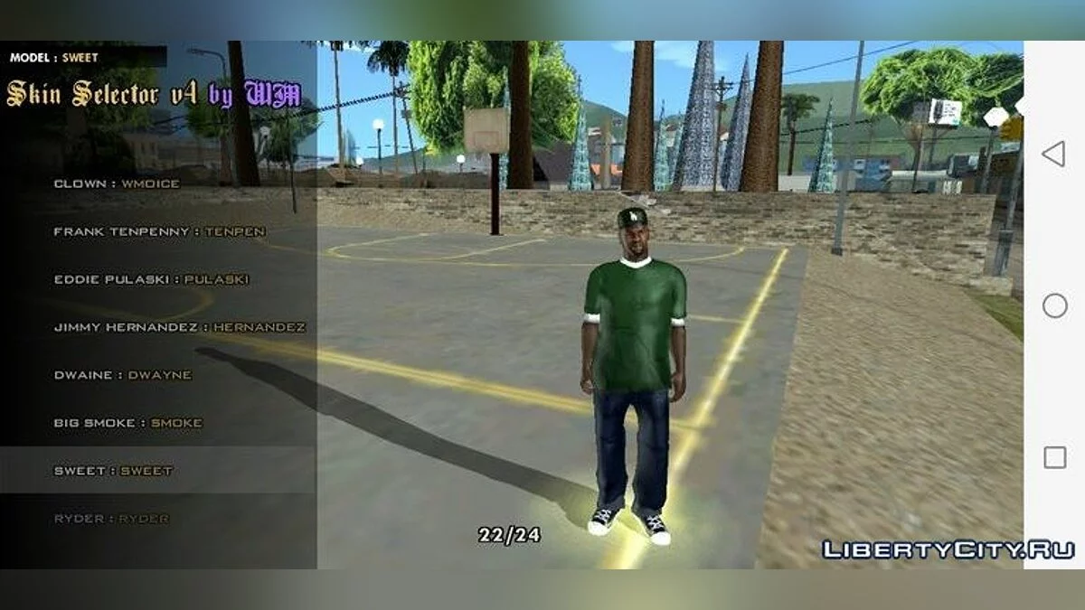 HD Character Pack v1 / GTA San Andreas (iOS, Android)