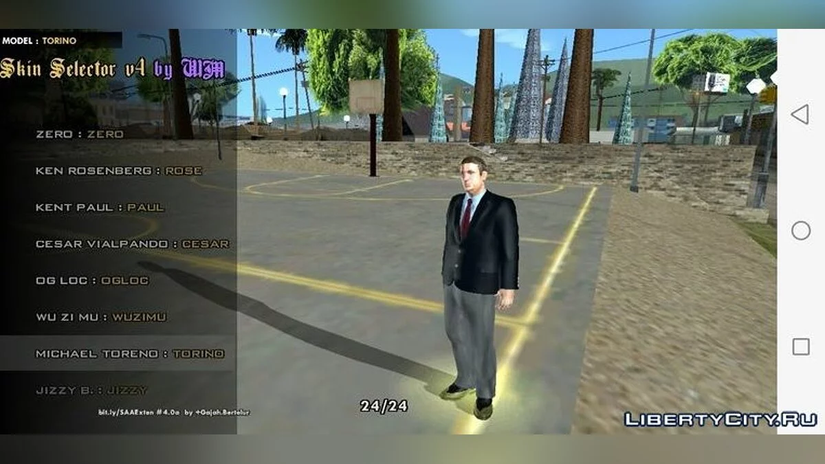HD Character Pack v1 / GTA San Andreas (iOS, Android)