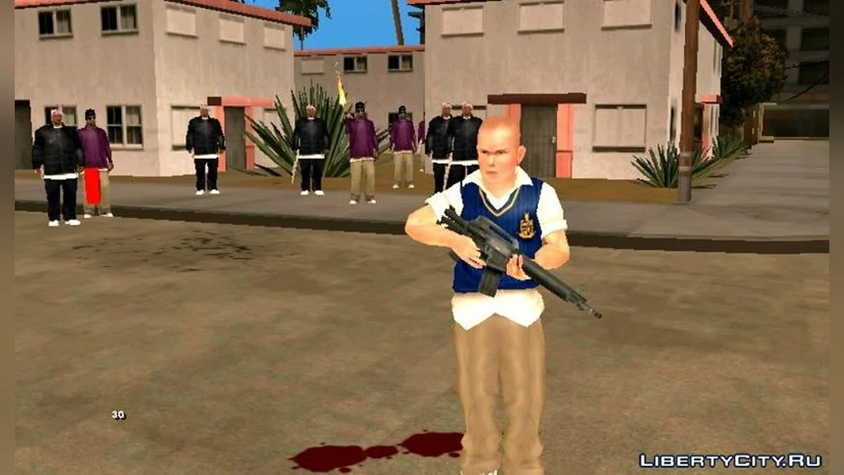 Skin from Bully / GTA San Andreas (iOS, Android)