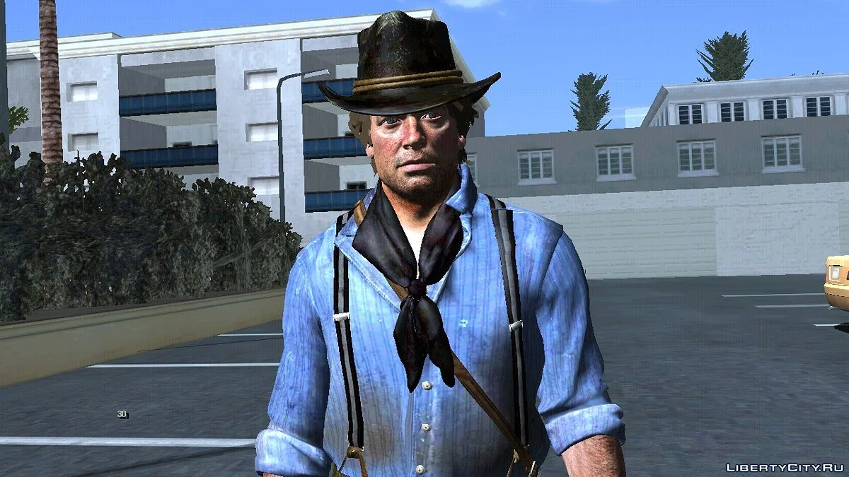 Arthur Morgan from Red Dead Redemption 2 / GTA San Andreas (iOS, Android)