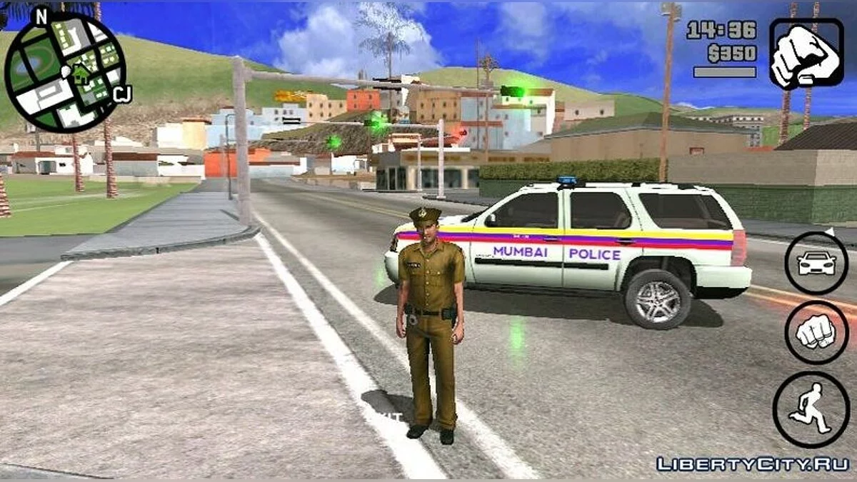 Indian Police Officer / GTA San Andreas (iOS, Android)