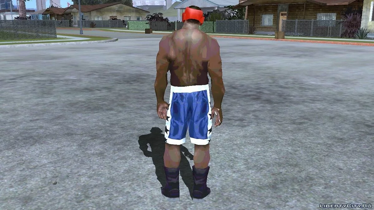 Карл Джонсон у боксерському костюмі (як пед) / GTA San Andreas (iOS, Android)