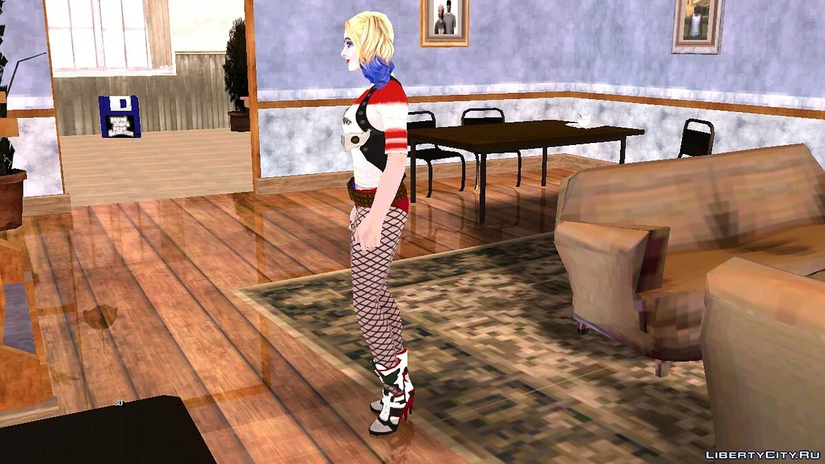 Harley Quinn from DC Comics Legends / GTA San Andreas (iOS, Android)