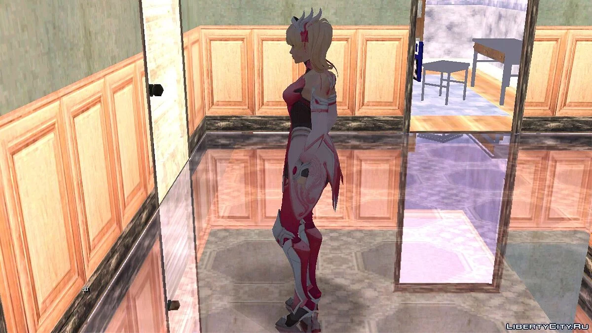 Mercy (Rosa) aus Overwatch / GTA San Andreas (iOS, Android)
