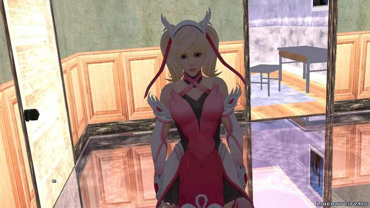 Mercy (Rosa) aus Overwatch / GTA San Andreas (iOS, Android)
