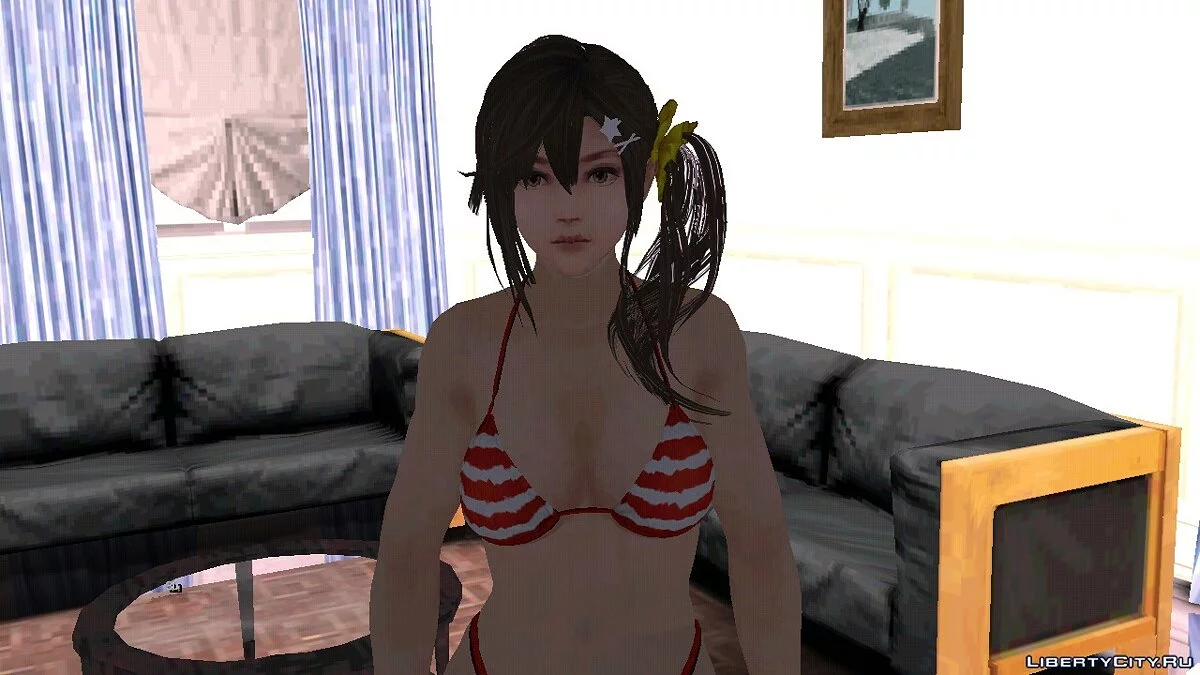 Misaki de Dead Or Alive Xtreme Venus Vacation / GTA San Andreas (iOS, Android)