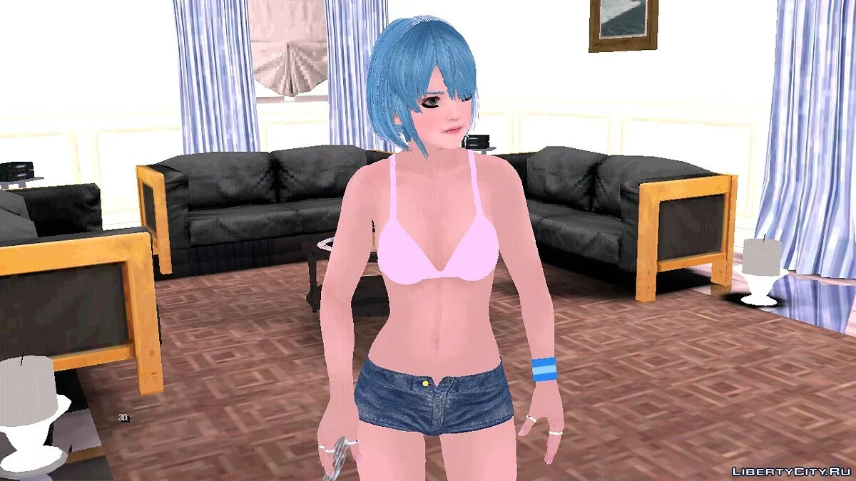 Niko from DoA in Training Gear / GTA San Andreas (iOS, Android)